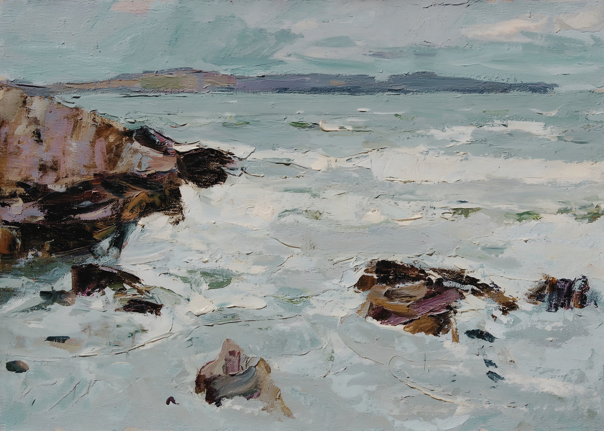 Coastal Rocks - original artwork