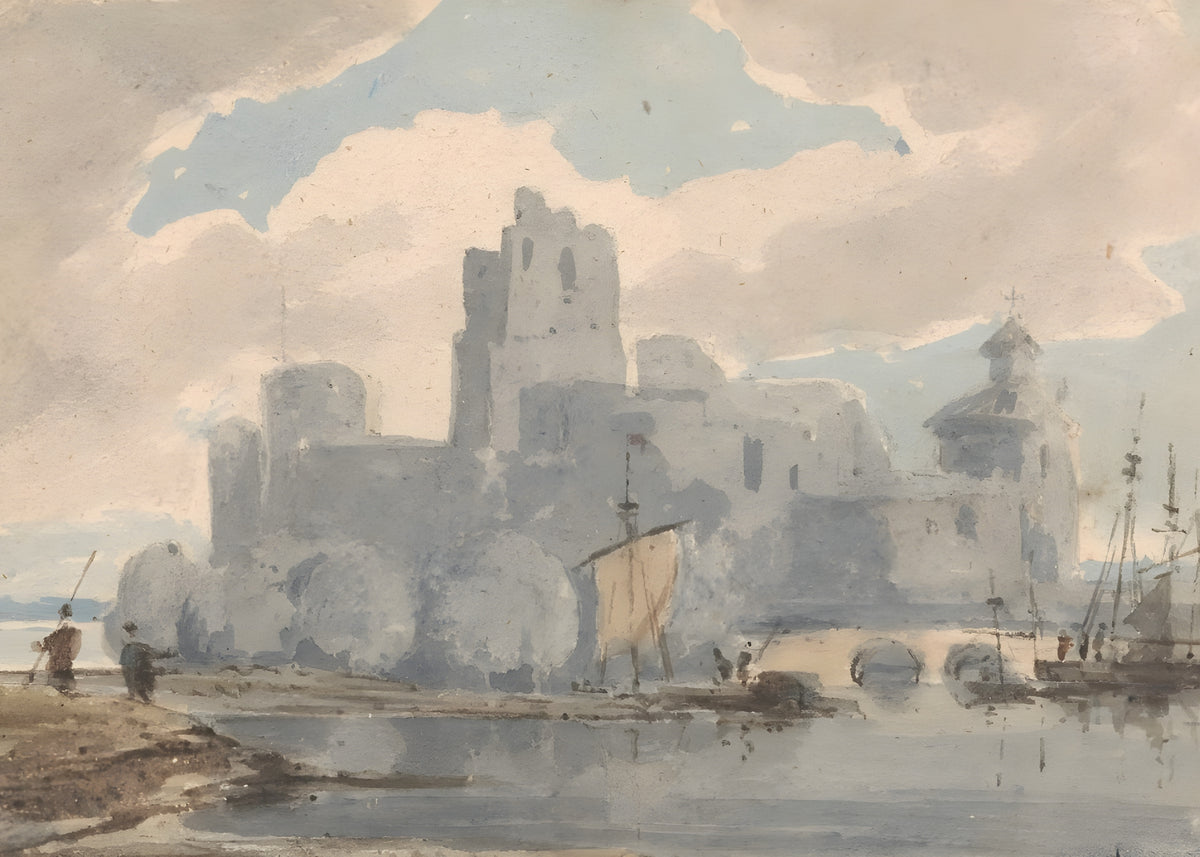 Harbor Castle - original artwork