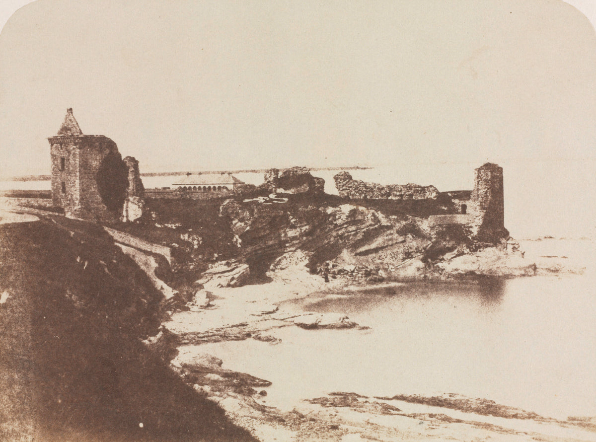 David Octavius Hill - St. Andrews Castle, from the Southeast