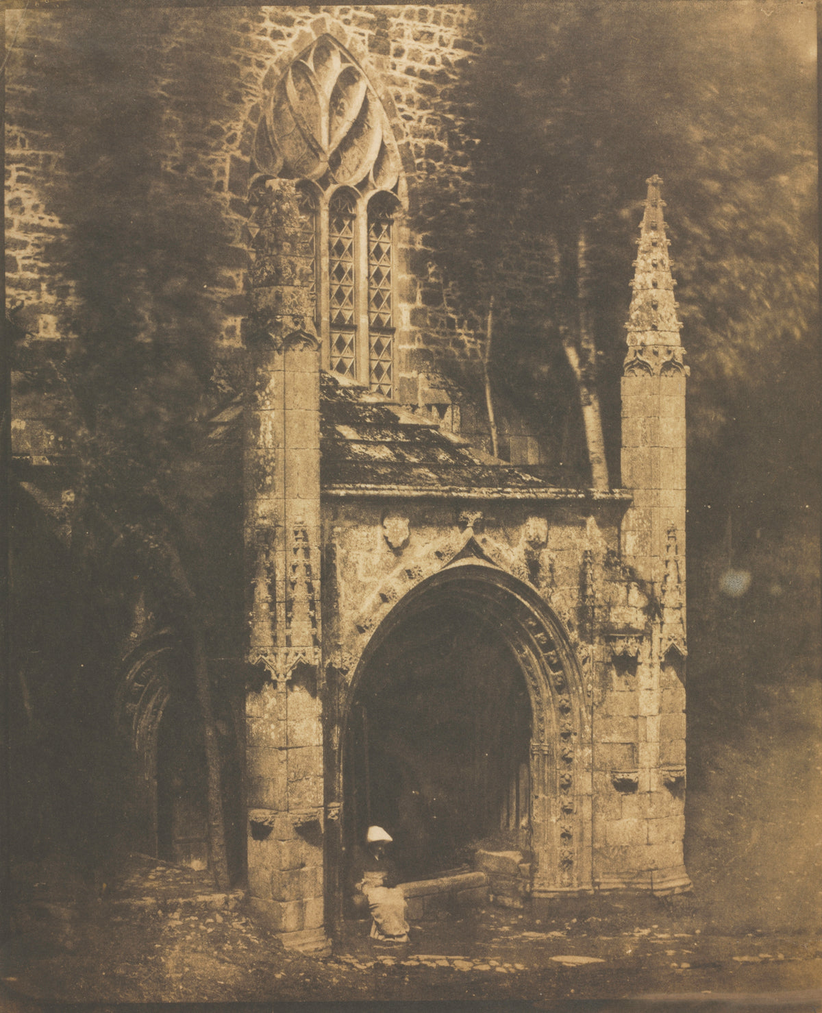 Louis-Rémy Robert - Fountain of Notre-Dame at Saint-Brieuc, Brittany