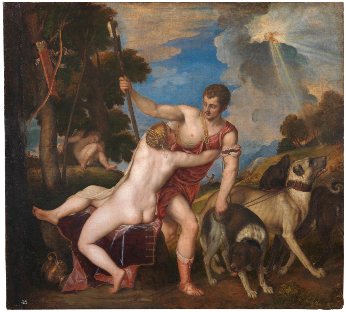 Titian - Venus and Adonis