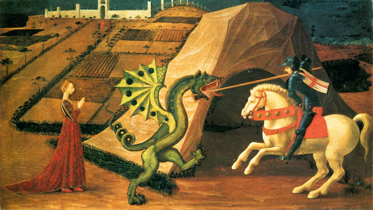 Paolo Uccello - Saint George and the Dragon