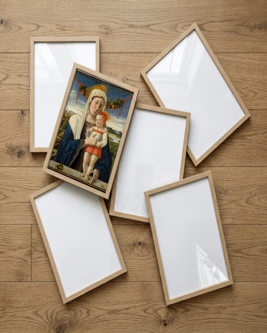 Renaissance Masters - Renaissance Masterpiece No. 145 - framed print in a styled room