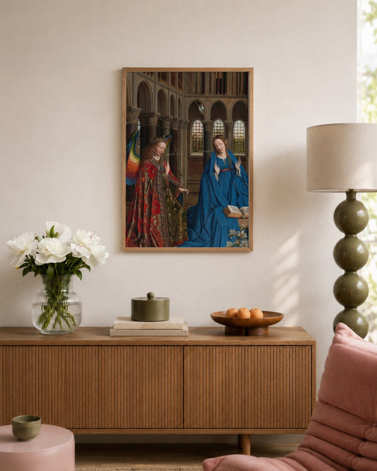 Renaissance Masters - Renaissance Masterpiece No. 227 - framed print in a styled room