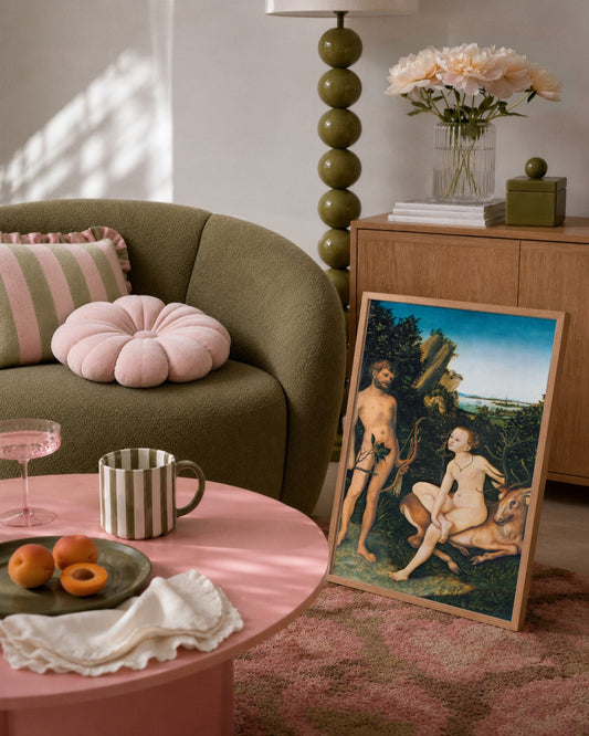 Renaissance Masters - Renaissance Masterpiece No. 276 - framed print in a styled room