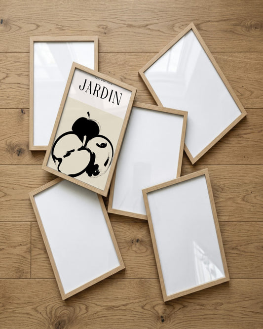 SENT Studio - Bohemian Poster No. 1 - framed print in a styled room