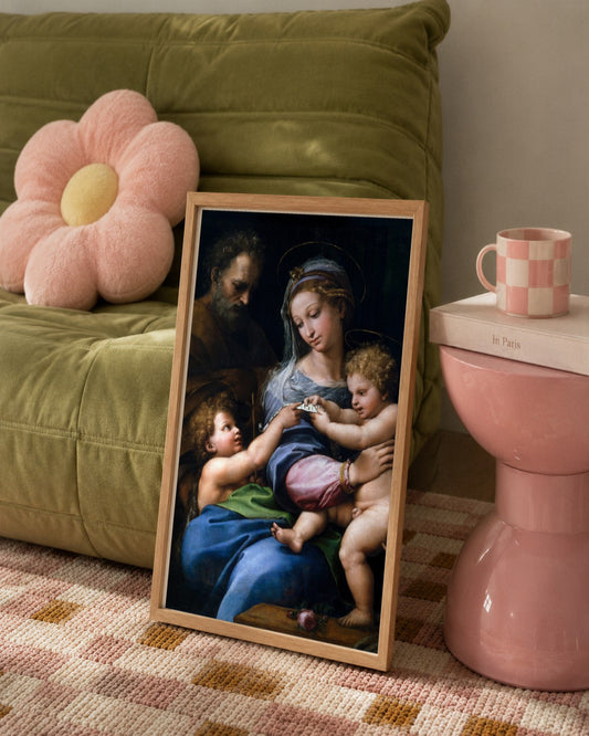 Renaissance Masters - Renaissance Masterpiece No. 301 - framed print in a styled room
