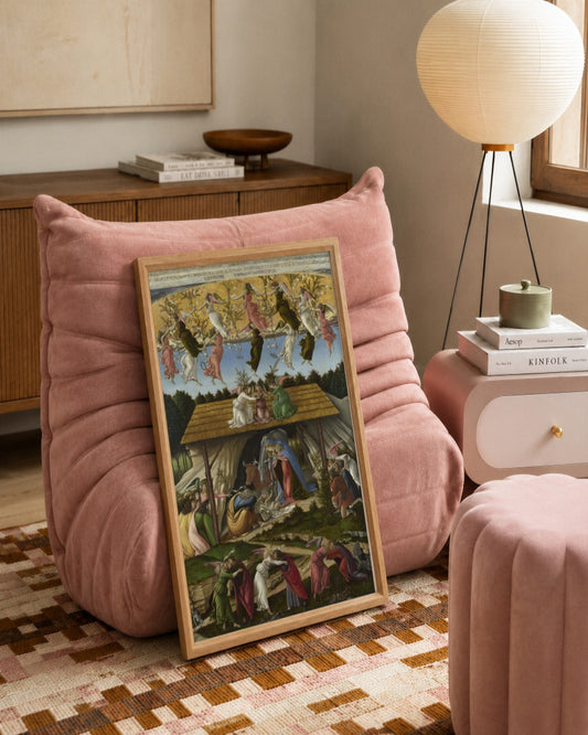 Renaissance Masters - Renaissance Masterpiece No. 248 - framed print in a styled room