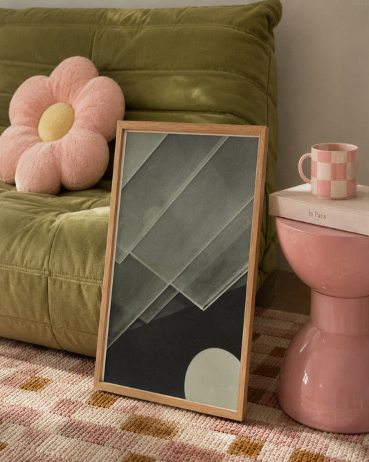 Jaromír Funke - Composition - framed print in a styled room