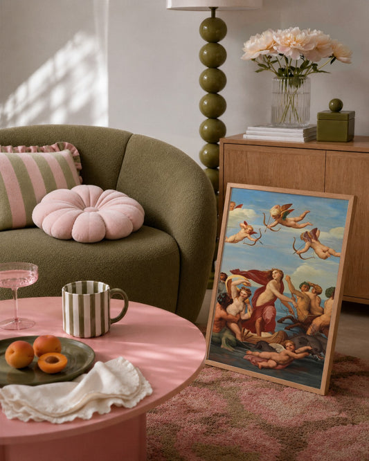 Renaissance Masters - Renaissance Masterpiece No. 204 - framed print in a styled room