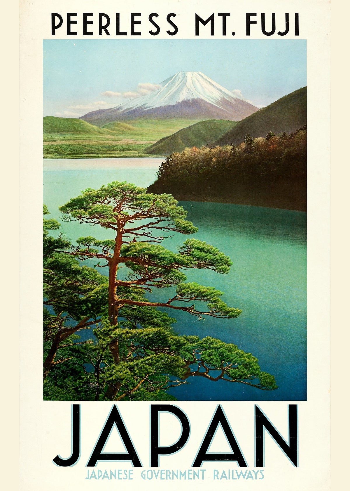 Peerless Mt. Fuji - Japan - original artwork
