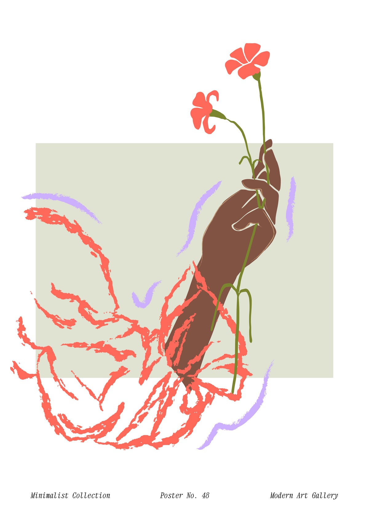 SENT Studio - Blooming Flowers Poster No. 49