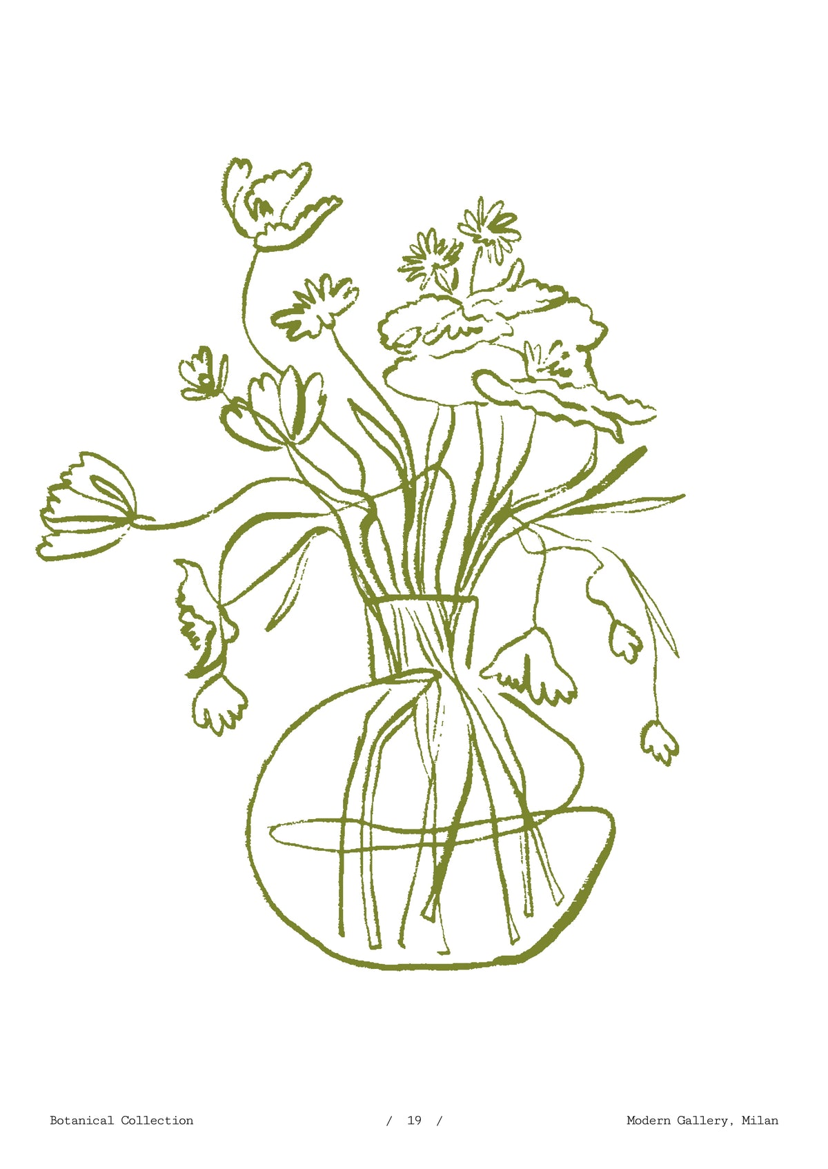 SENT Studio - Blooming Flowers Poster No. 19