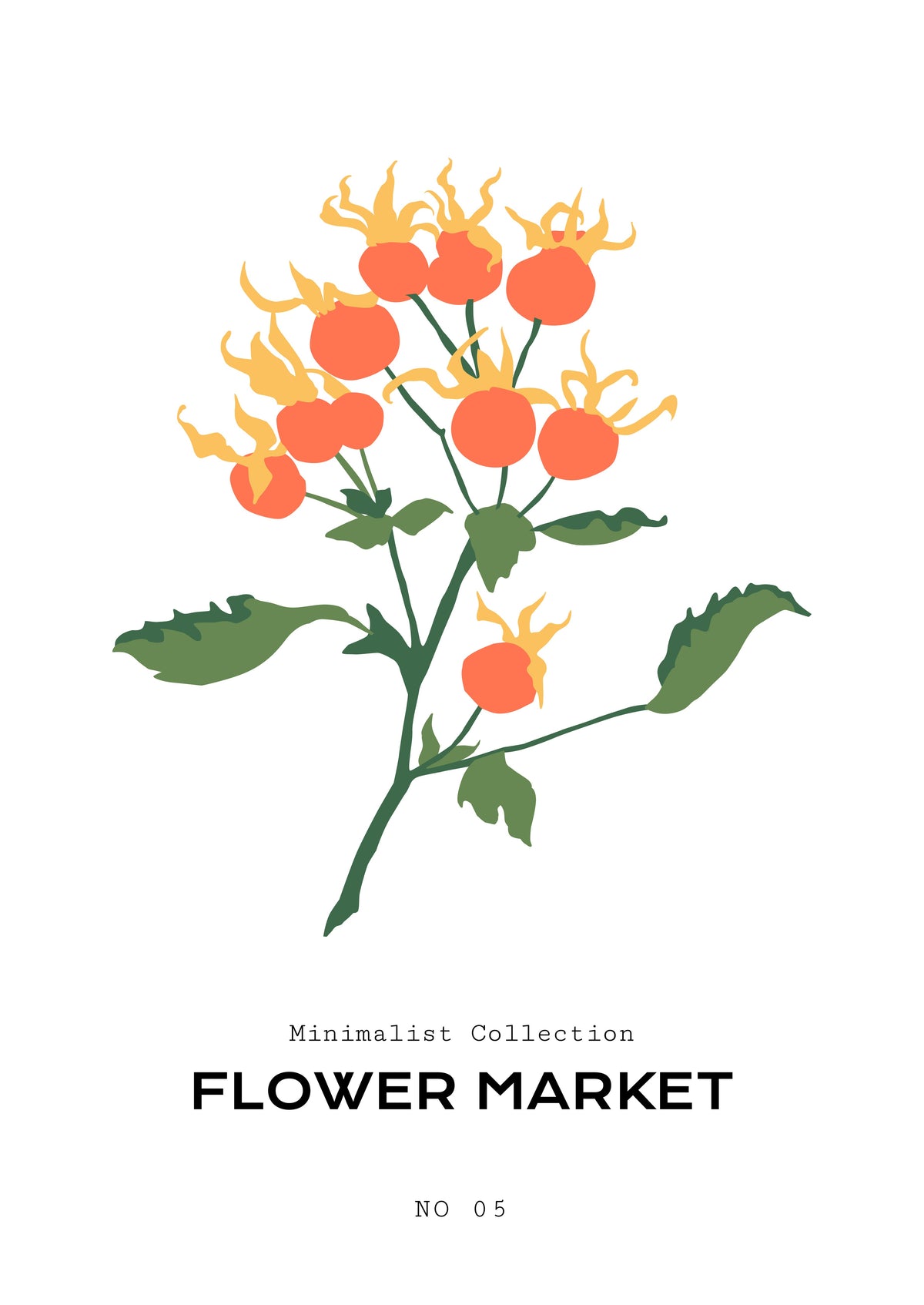 SENT Studio - Botanical Poster No. 7
