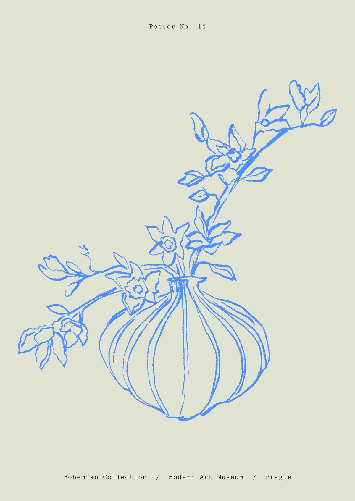 SENT Studio - Blooming Flowers Poster No. 14
