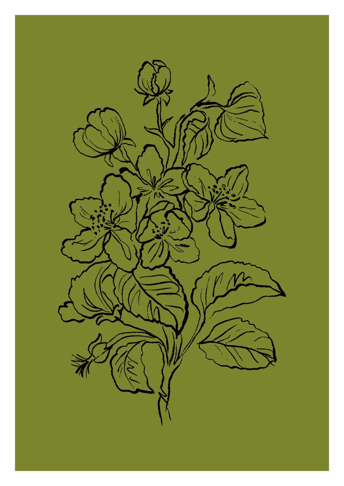 SENT Studio - Blooming Flowers Poster No. 24
