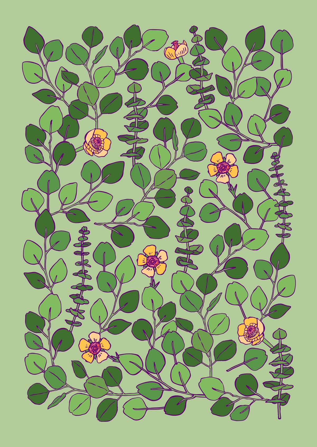 SENT Studio - Flower Poster No. 9