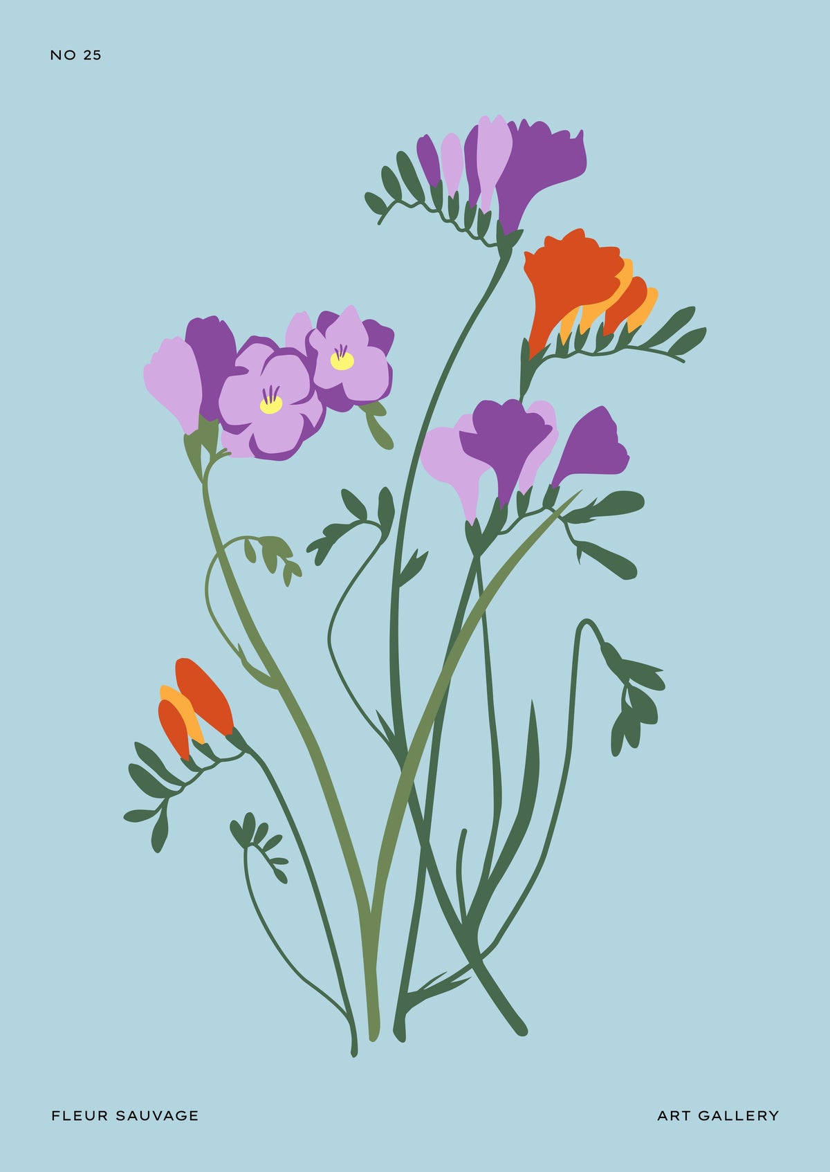 SENT Studio - Botanical Poster No. 43