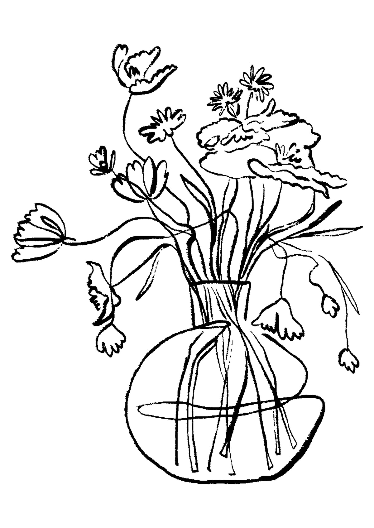 SENT Studio - Blooming Flowers Poster No. 19