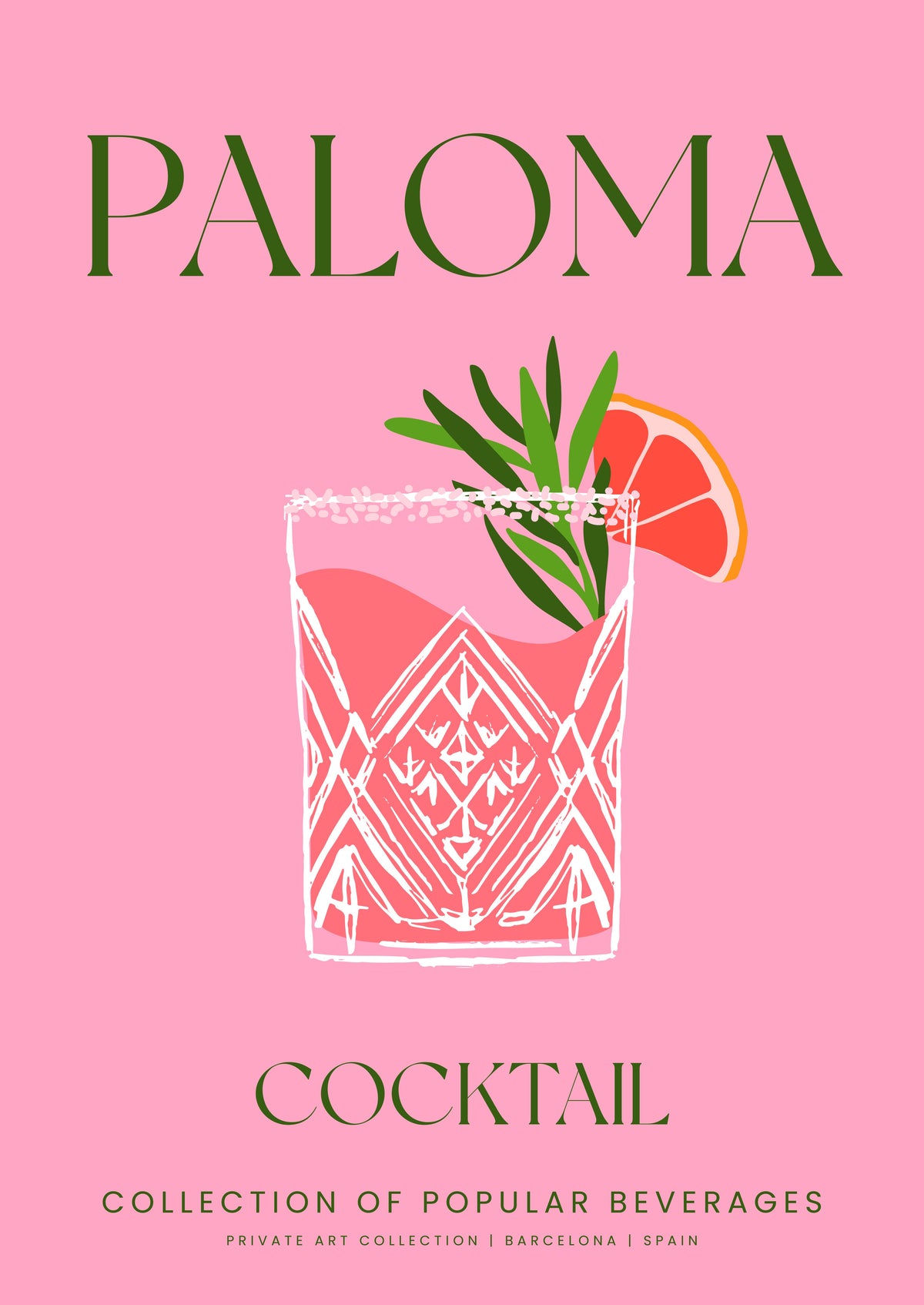 SENT Studio - Cocktail Poster No. 6