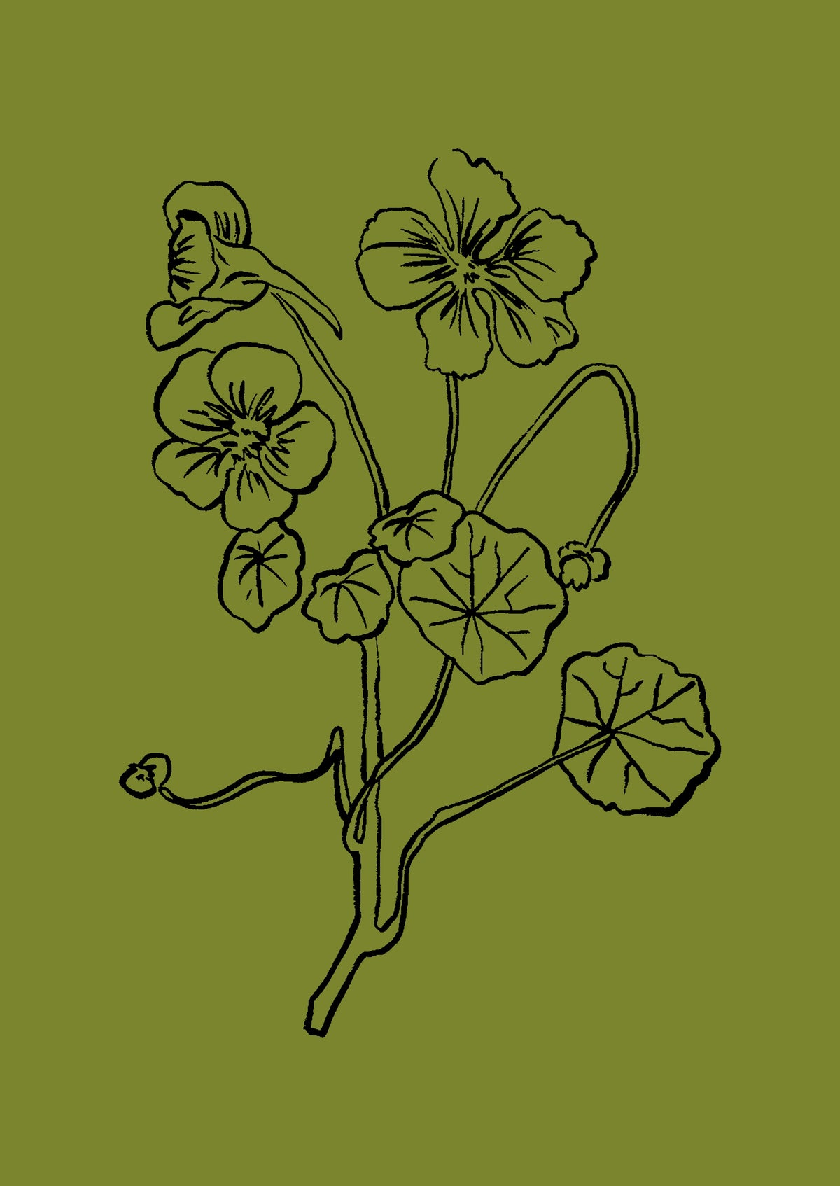 SENT Studio - Blooming Flowers Poster No. 28