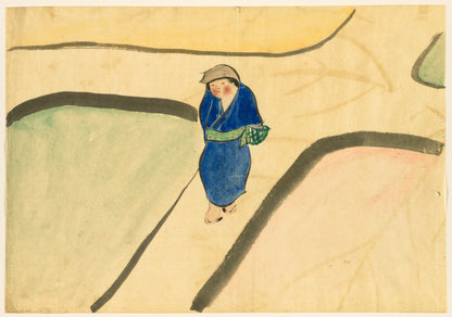 Kamisaka Sekka - Flowers of a Hundred Worlds (Momoyogusa): Spring Field (Haru no tanomo)