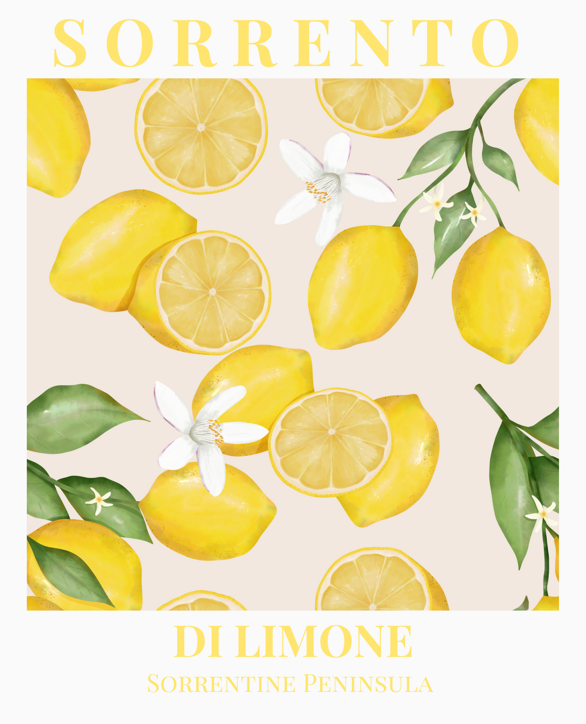 Sorrento - Di Limone - original artwork