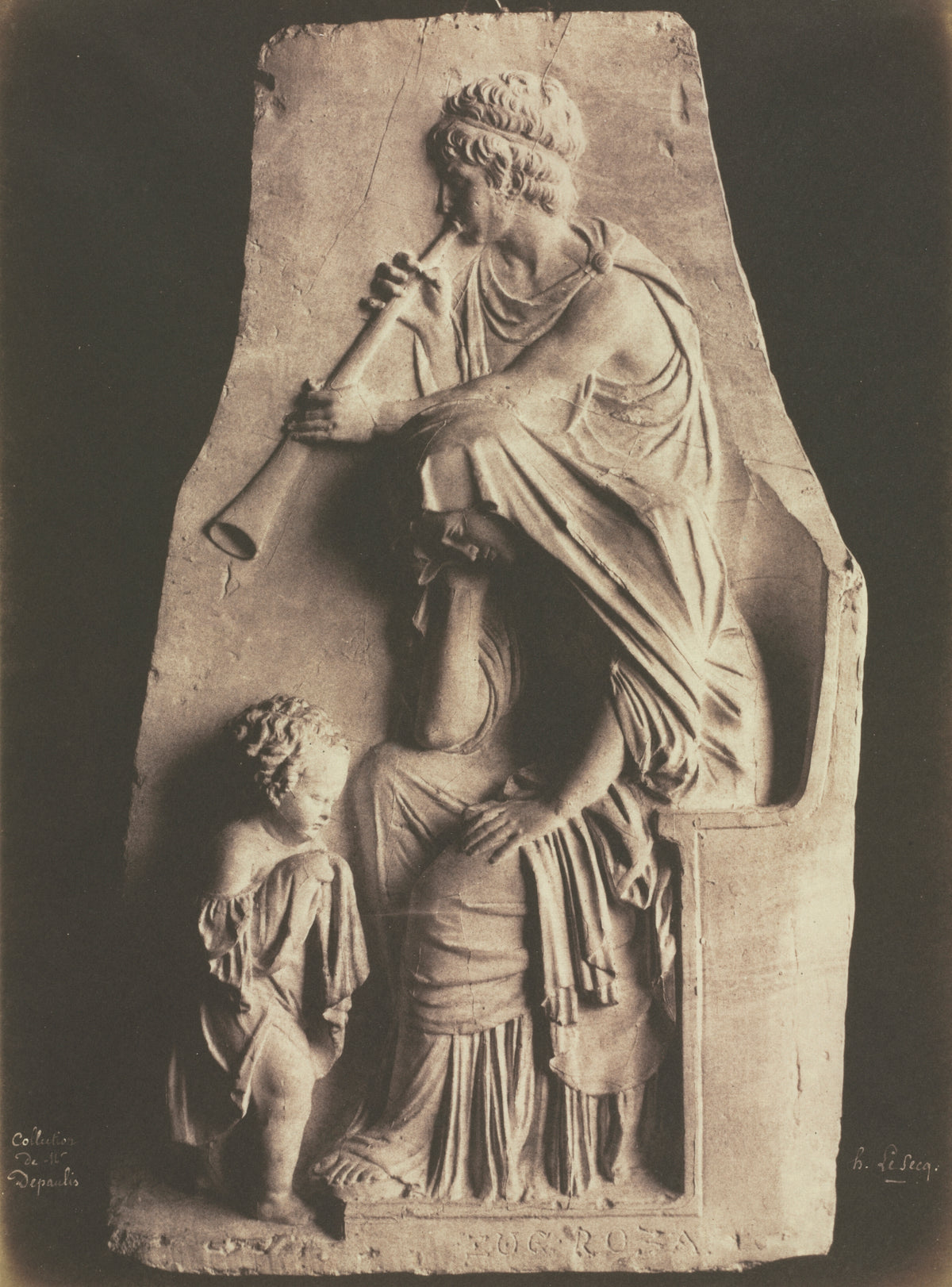 Henri Le Secq - Plaster Cast from the Depaulis Collection