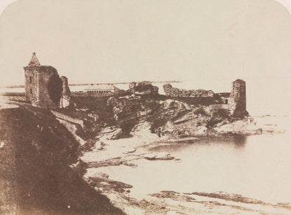 David Octavius Hill - St. Andrews Castle, from the Southeast