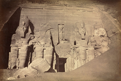 Antonio Beato - Temple of Ramesses II, Abu Simbel