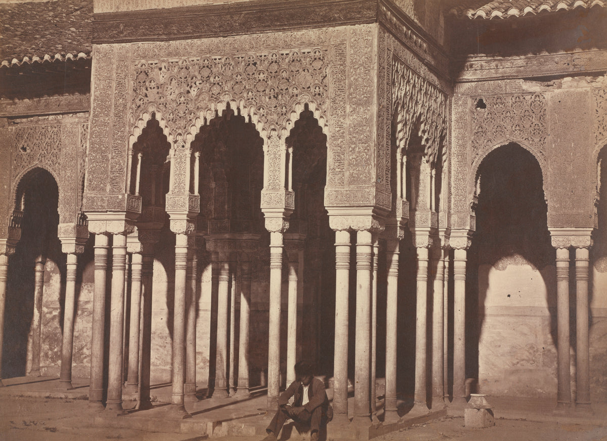 Charles Clifford - Courtyard, Alhambra