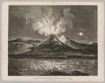 Thomas Sutherland - Eruption of Mount Vesuvius in 1769