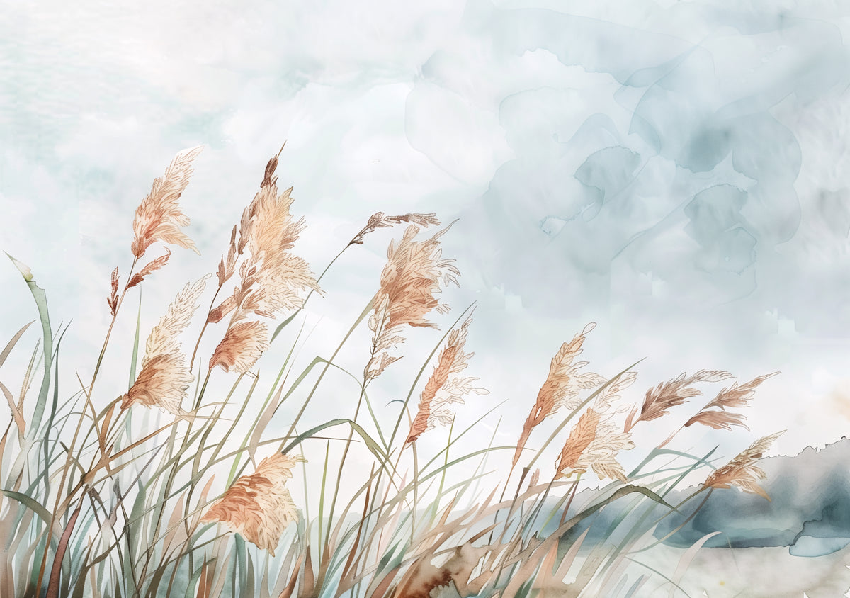 SENT Studio - Wildgrass Field No. 9 - original artwork