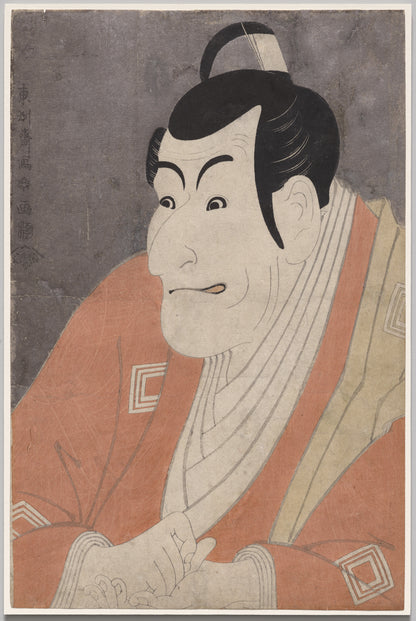 Tōshūsai Sharaku - Ichikawa Ebizō IV (Danjurō) as Takemura Sadanoshin in The Loving Wife's Parti-Colored Reins