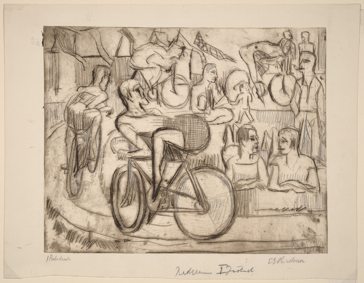 Cycle Race - original artwork