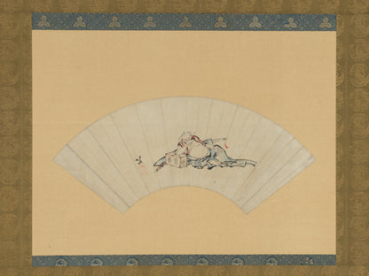 Katsushika Hokusai - Drunken Asaina