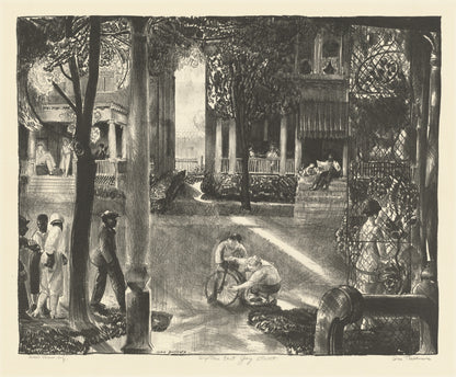 Sixteen East Gay Street - original artwork