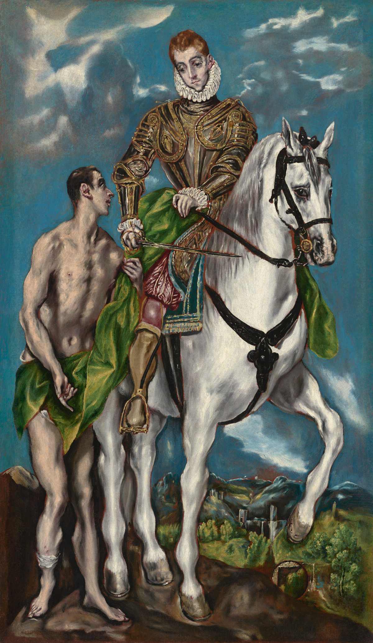 El Greco - Saint Martin and the Beggar