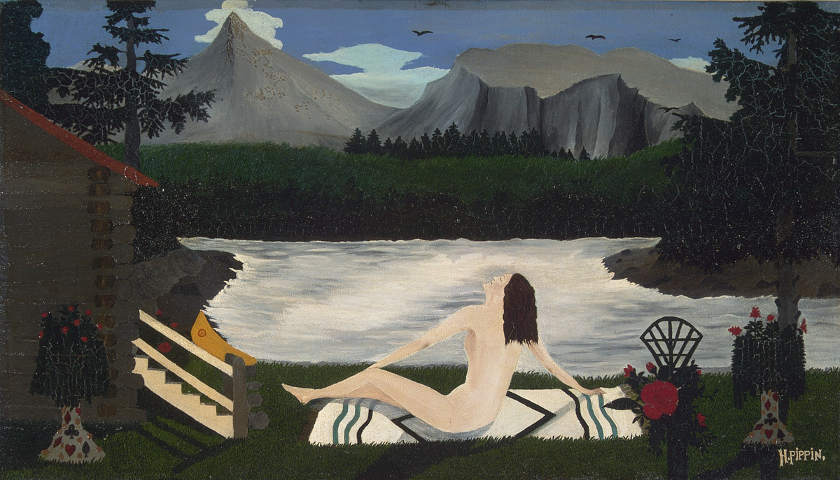 Horace Pippin - Bather by the Lake