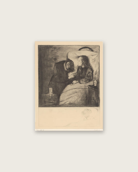 Edvard Munch - At the Bedside