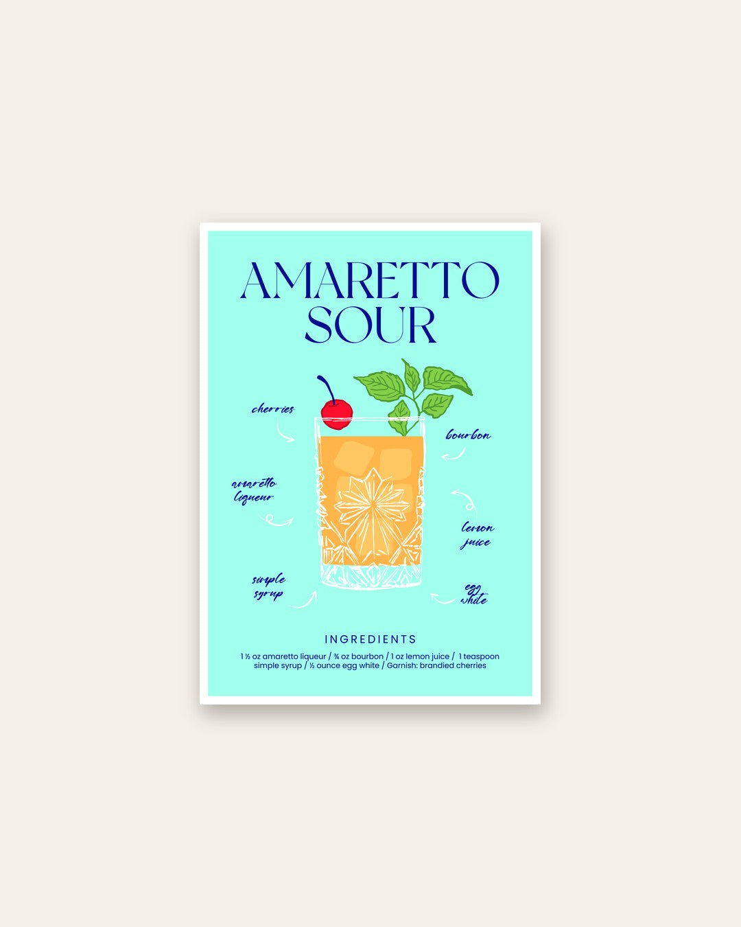 SENT Studio - Cocktail Poster No. 49