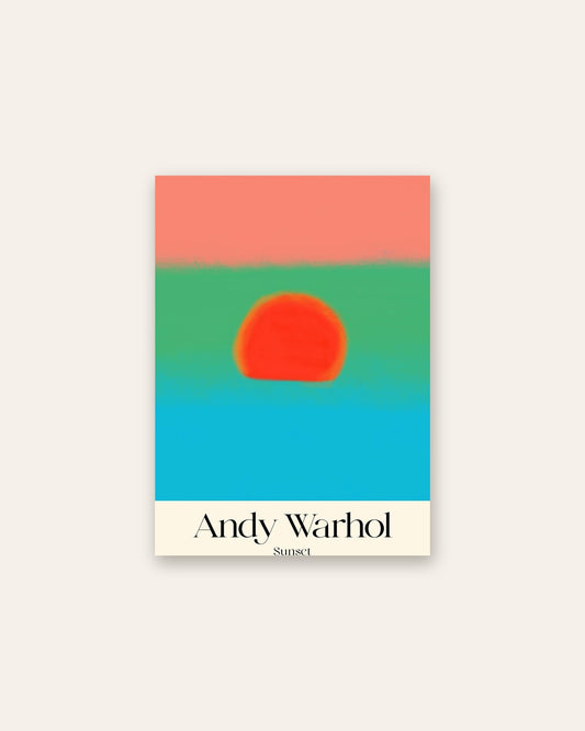 Andy Warhol - Sunset Emerald