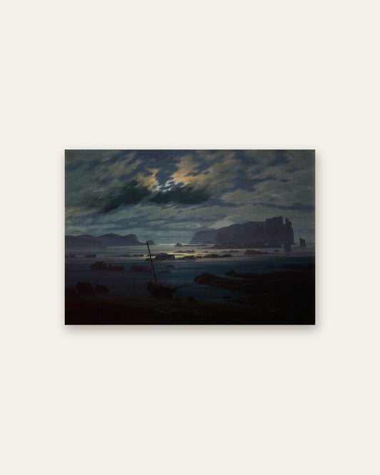 Caspar David Friedrich - Moonlit Sea