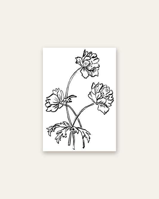 SENT Studio - Blooming Flowers Poster No. 10