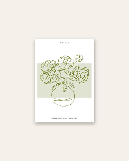 SENT Studio - Blooming Flowers Poster No. 40