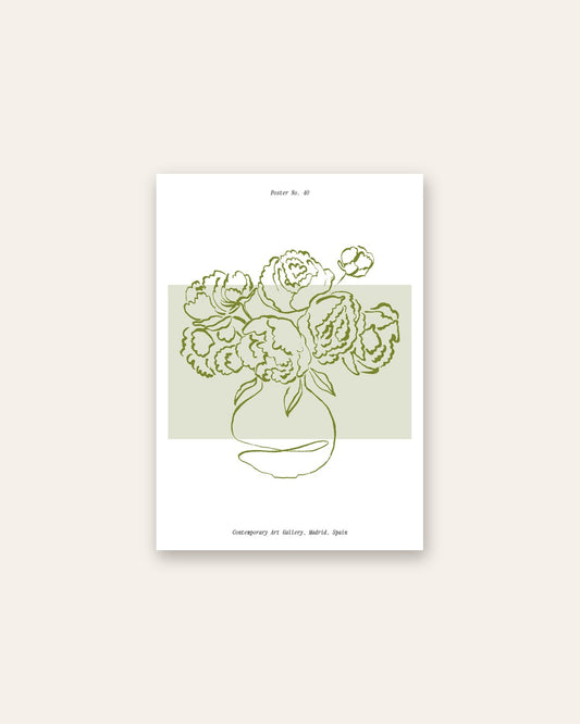 SENT Studio - Blooming Flowers Poster No. 40