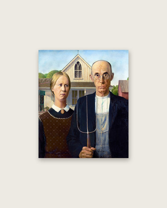Grant Wood - American Gothic