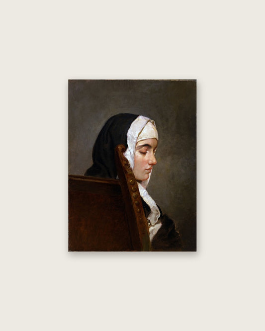 Francesco Hayez - Woman in a White Veil