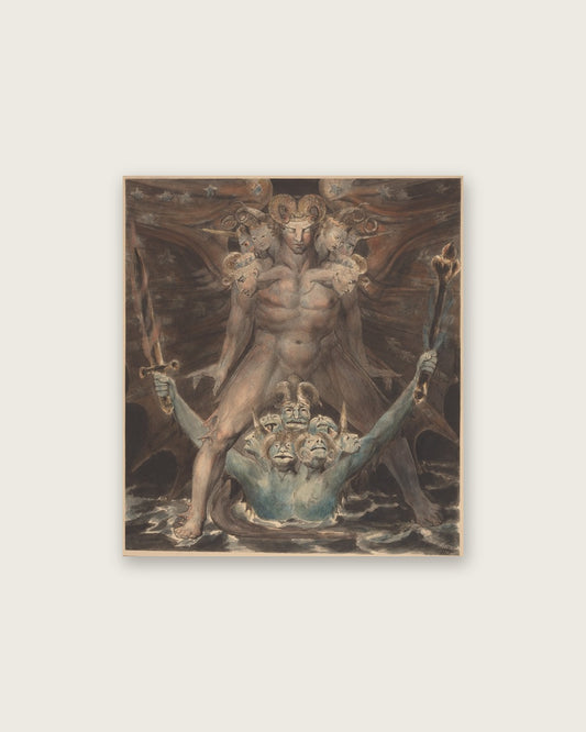 William Blake - The Great Red Dragon and the Beast from the Sea