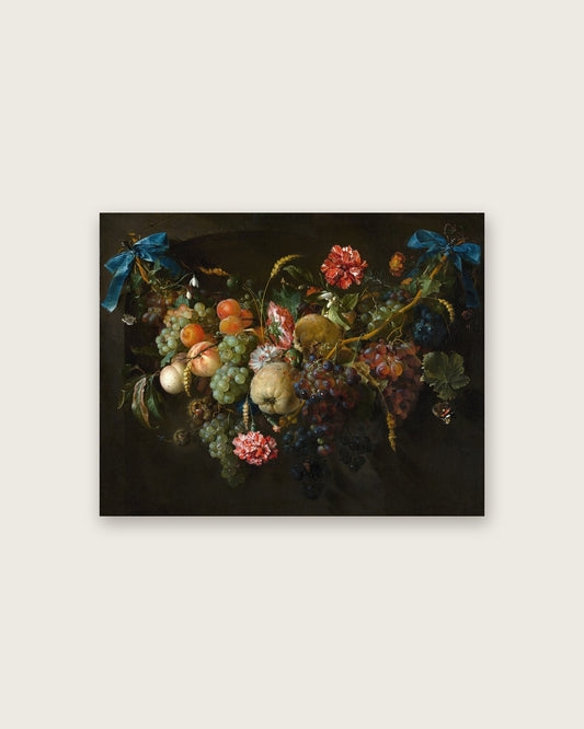 Jan Davidsz de Heem - Festoon of Fruit and Flowers